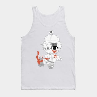 Chibi Cells at Work White Blood Cell Tank Top